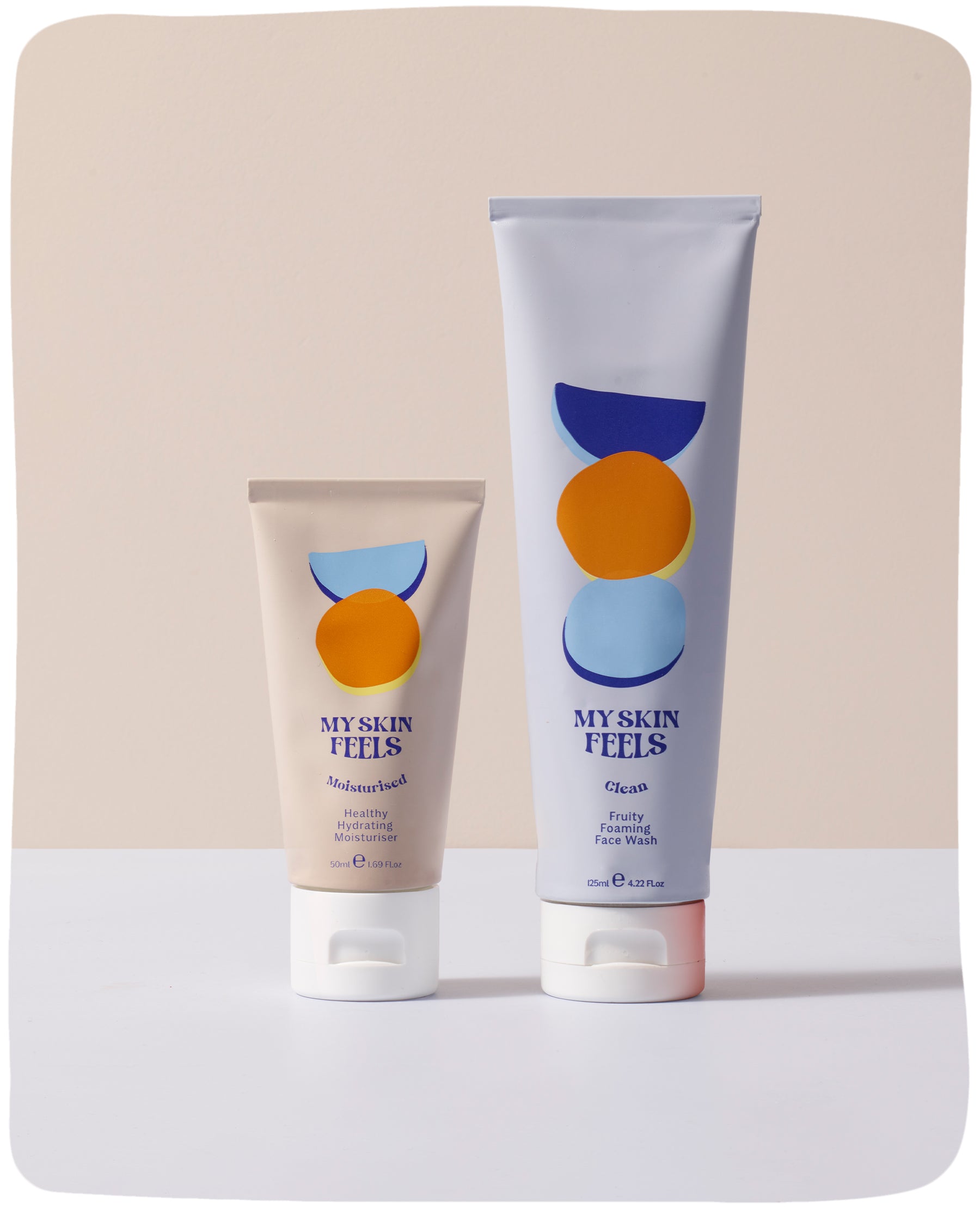 My Skin Feels Amazing cleanser and moisturiser duo 